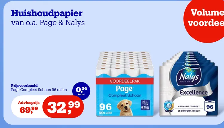 Promotie: Huishoudpapier
