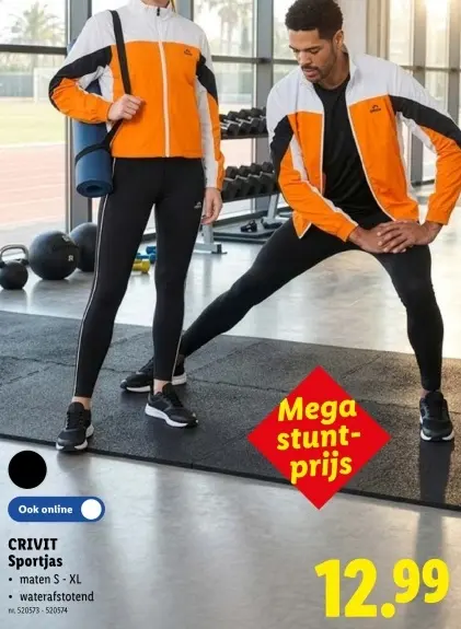 Promotie: Sportjas