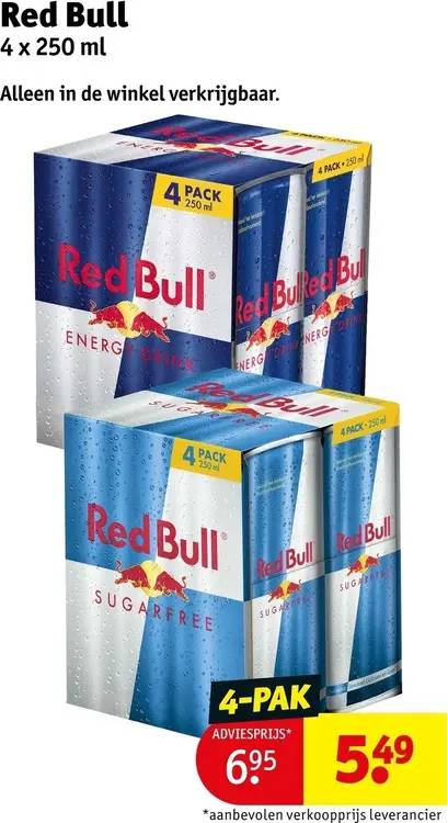 Aanbieding: Red Bull