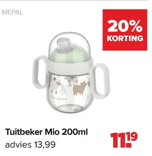 Aanbieding: Tuitbeker Mio