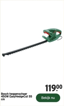 Aanbieding: Bosch heggenschaar EasyHedgeCut