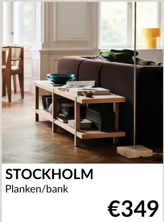 Aanbieding: Stockholm planken/bank