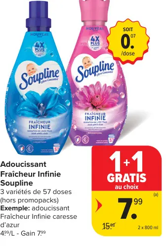 Offre: Adoucissant Fraîcheur Infinie