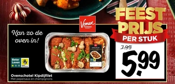 Aanbieding: Ovenschotel Kipdijfilet