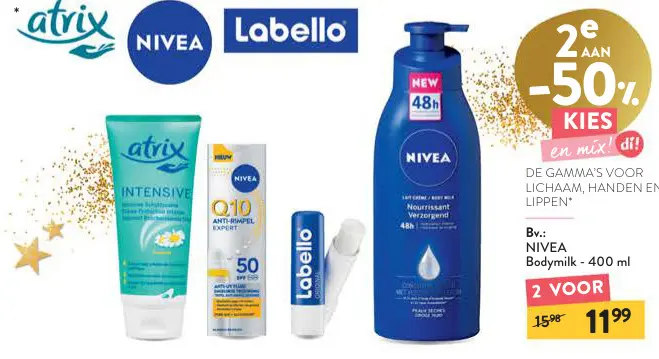 Promotie: De gamma's voor lichaam, handen en lippen