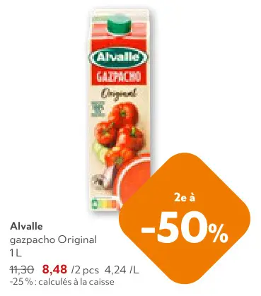 Offre: Alvalle gazpacho Original