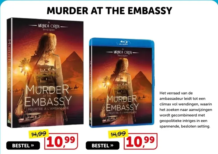 Aanbieding: Murder at the embassy