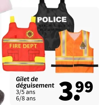 Offre: Gilet de déguisement