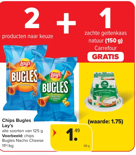 Promotie: Chips Bugles