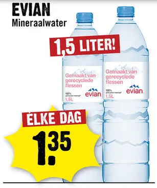 Aanbieding: Mineraalwater