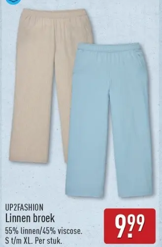 Aanbieding: Linnen broek