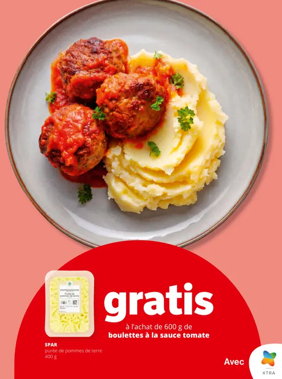 Offre: Aardappelpuree Purée de pommes de terre