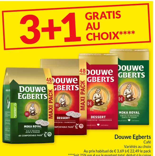 Offre: Douwe Egberts Café