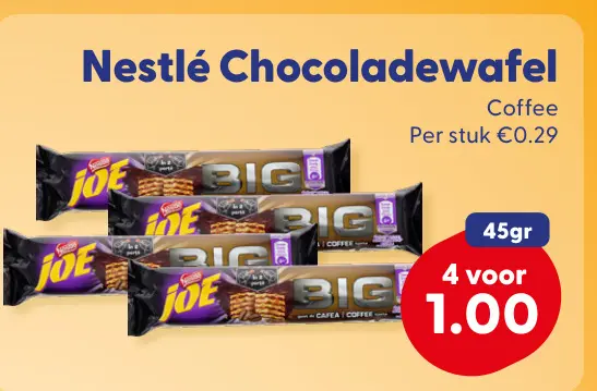 Aanbieding: Chocoladewafel