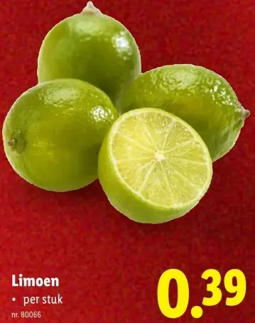 Promotie: Limoen