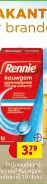 Aanbieding: Rennie Kauwgom