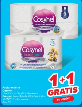 Offre: Papier-toilette Cosynel