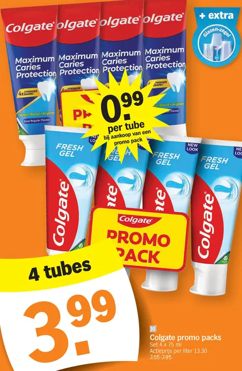 Promotie: Colgate promo packs