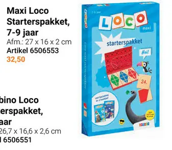 Aanbieding: Maxi Loco Starterspakket