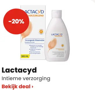 Promotie: Lactacyd Intieme verzorging