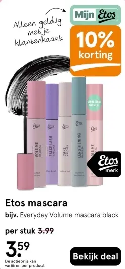 Aanbieding: Mascara