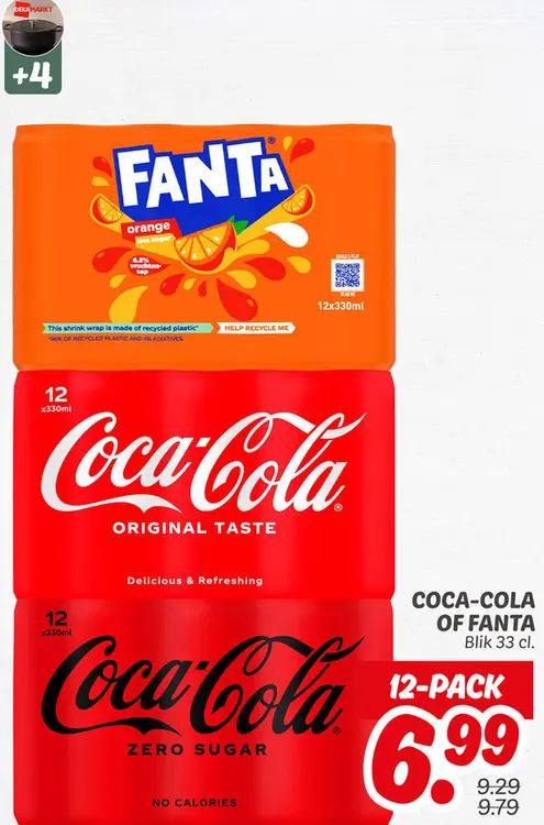 Aanbieding: Coca-Cola or Fanta