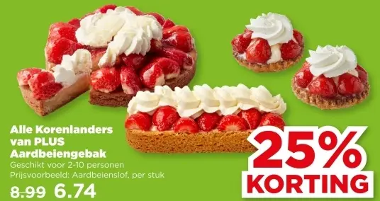 Aardbeiengebak
