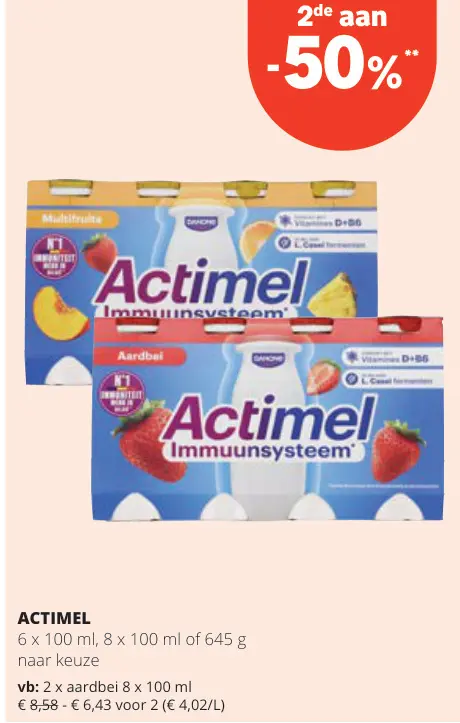 Promotie: Actimel