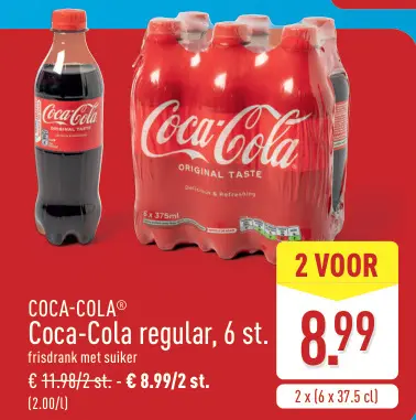 Promotie: Coca-Cola regular