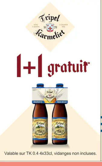 Offre: Tripel Karmeliet