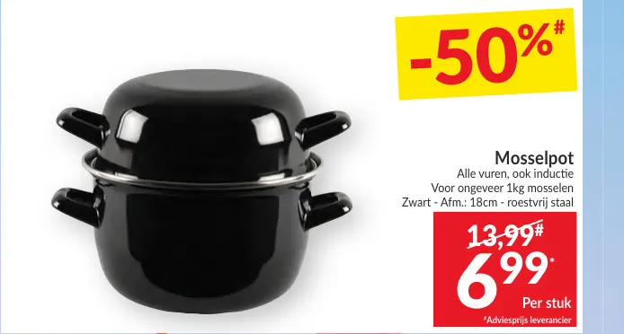Promotie: Mosselpot