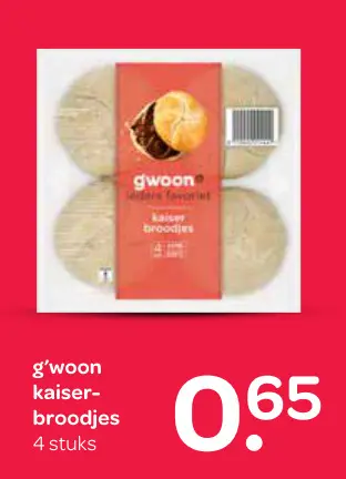 Aanbieding: kaiserbroodjes