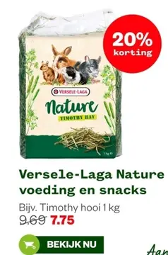 Aanbieding: Versele-Laga Nature voeding en snacks