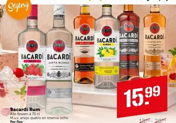 Aanbieding: Bacardi Rum