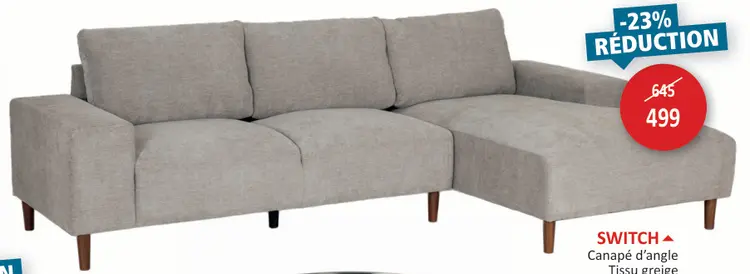 Offre: Canapé d'angle