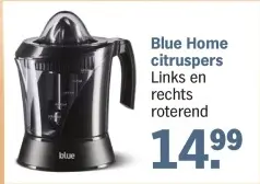 Aanbieding: Blue Home citruspers