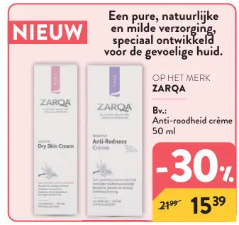 Promotie: Anti-roodheid crème
