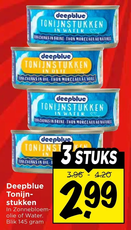 Tonijnstukken