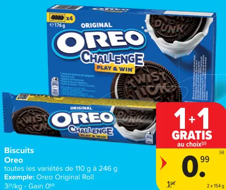 Offre: Biscuits