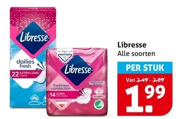 Aanbieding: Libresse Alle soorten