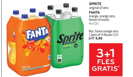 Promotie: Fanta Orange Zero
