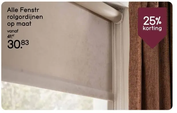 Aanbieding: Alle Fenstr rolgordijnen op maat