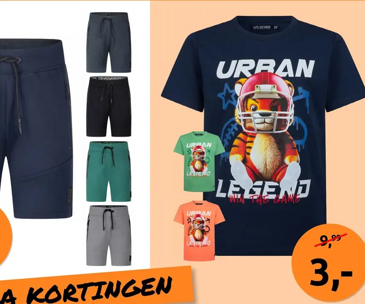 Aanbieding: T-shirt with Urban Legend print