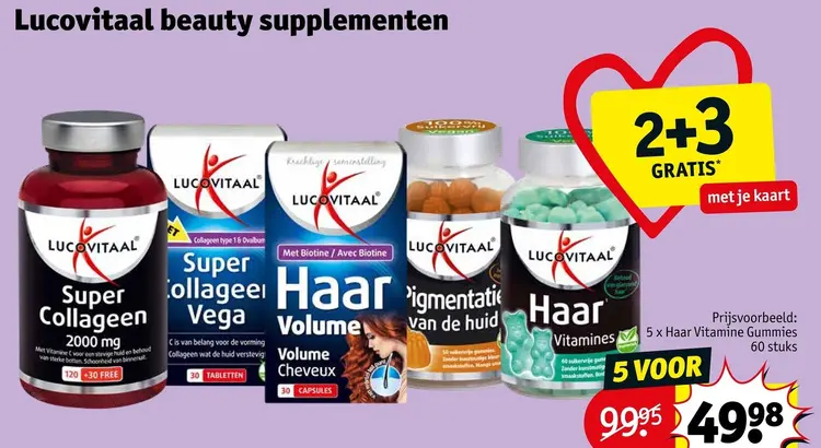 Promotie: Lucovitaal beauty supplementen