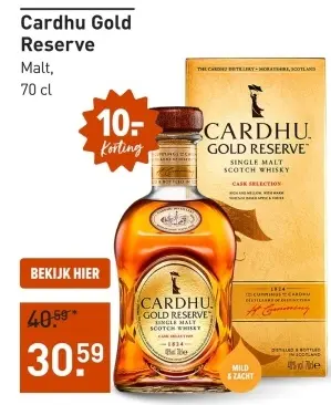Aanbieding: Cardhu Gold Reserve