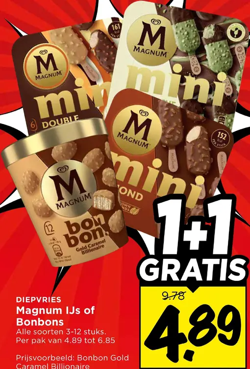 Aanbieding: IJs of Bonbons