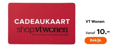 Aanbieding: VT Wonen Cadeaukaart