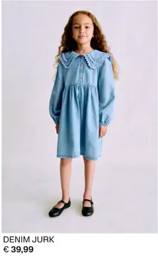 Aanbieding: Denim jurk