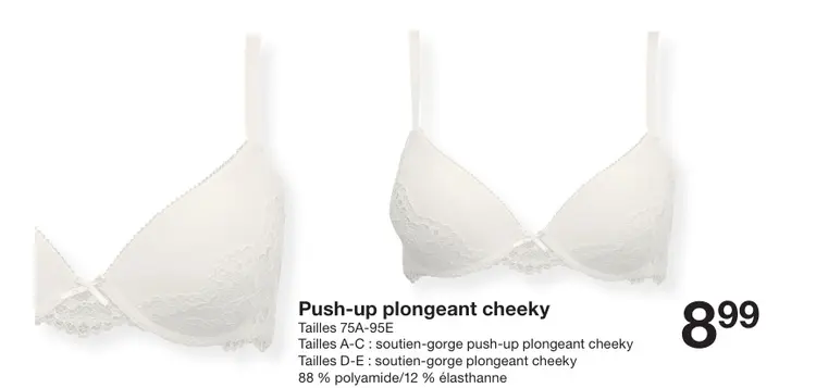 Offre: Push-up plongeant cheeky