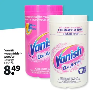 Aanbieding: Wasmiddelpoeder